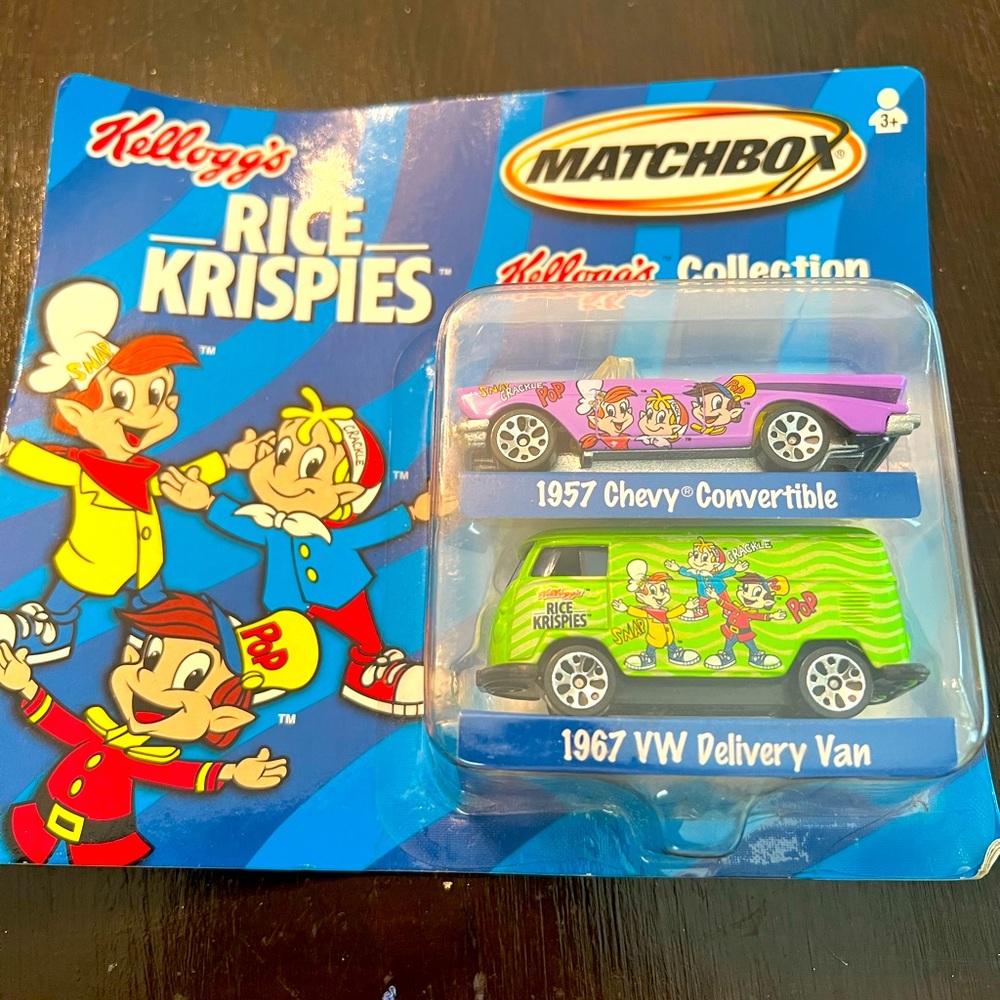 1990's Matchbox Toy Cars Rice Krispies Characters Collector's Edition 0M